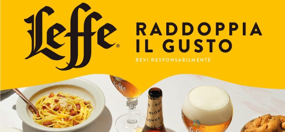 Raddoppia il gusto con Leffe!