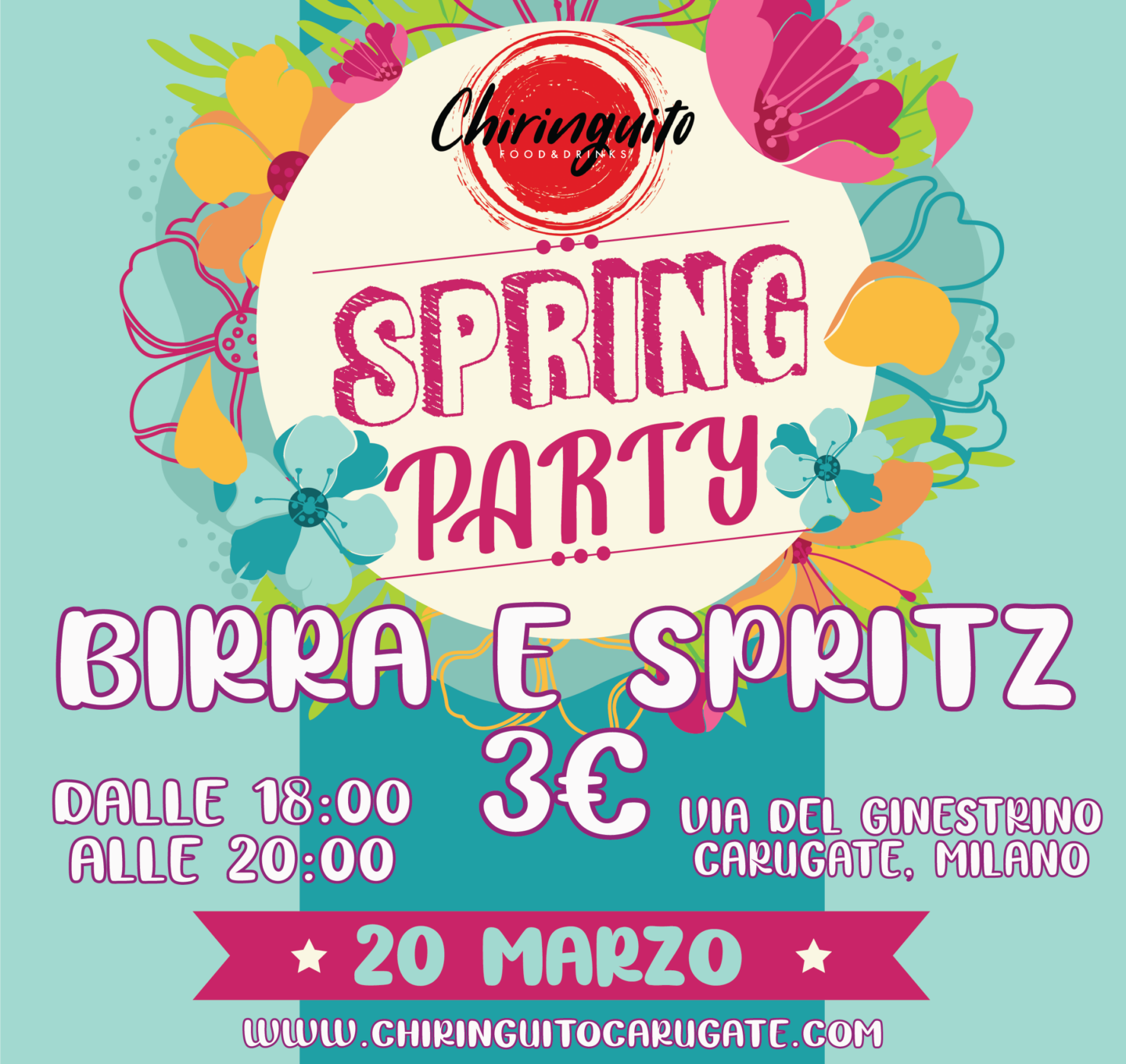 chiringuito spring party